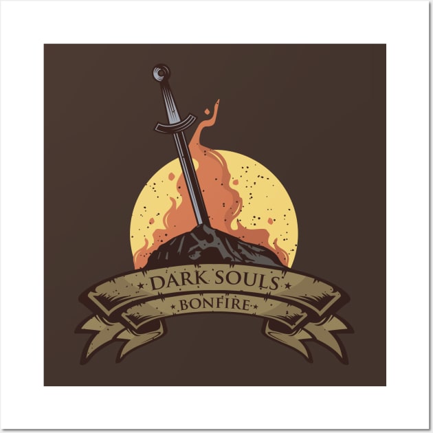 Dark Souls Wall Art by Alundrart